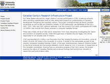 Tablet Screenshot of ccri.uvic.ca