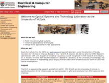 Tablet Screenshot of ostl.ece.uvic.ca