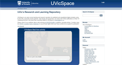 Desktop Screenshot of dspace.library.uvic.ca