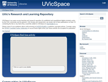 Tablet Screenshot of dspace.library.uvic.ca