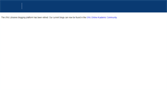 Desktop Screenshot of blogs.library.uvic.ca