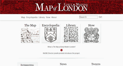 Desktop Screenshot of mapoflondon.uvic.ca