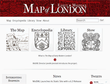 Tablet Screenshot of mapoflondon.uvic.ca