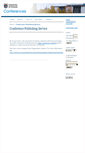 Mobile Screenshot of conferences.uvic.ca