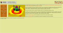 Desktop Screenshot of dsp.ece.uvic.ca