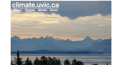 Desktop Screenshot of climate.uvic.ca